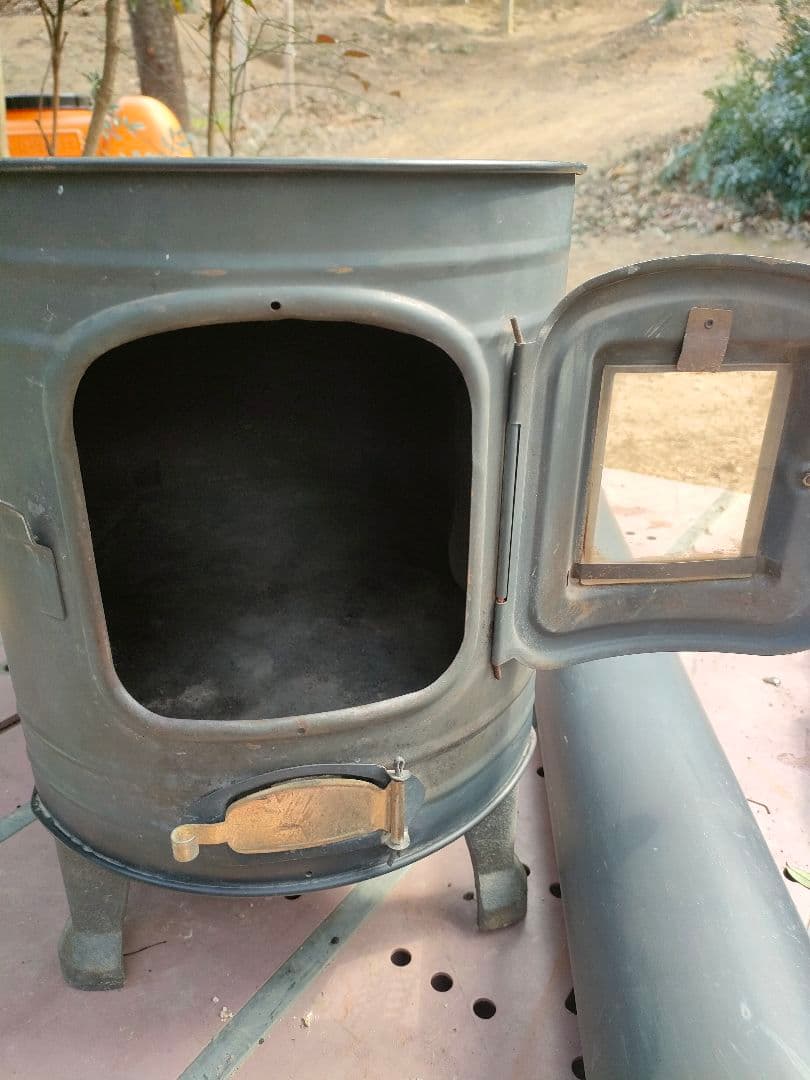 手渡し限定　薪ストーブ ホンマ 黒耐熱 オマケ付き