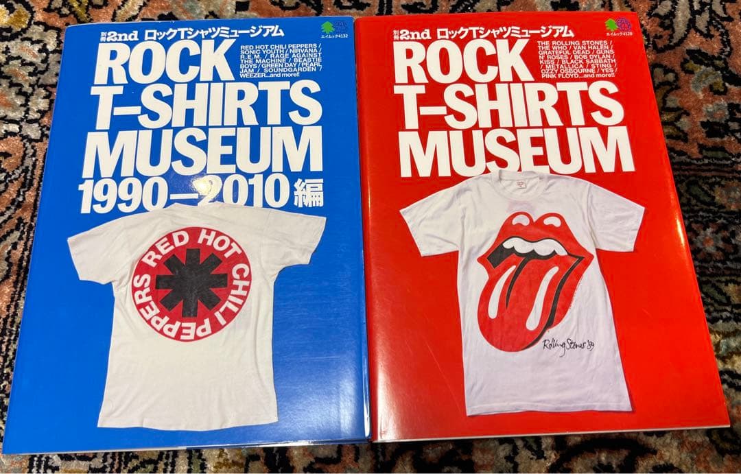 【希少】ROCK T-SHIRTS MUSEUM1990-2010 2冊セット