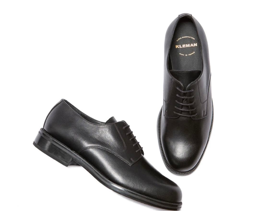 KLEMAN クレマン PASTAN ポストマン 黒 43 27.5