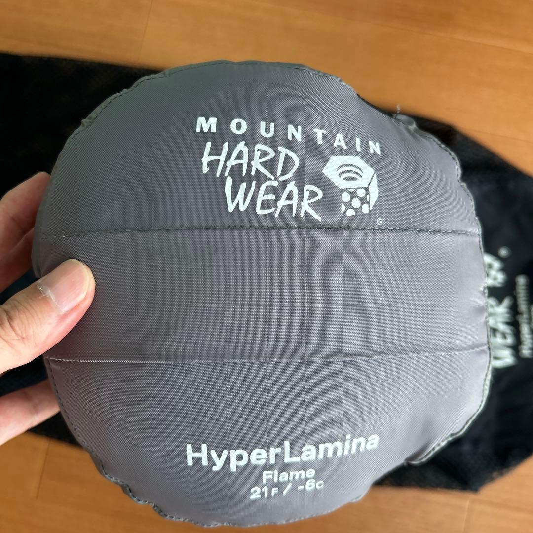 マウンテンハードウェア　HyperLamina 寝袋 21°F / -6°C 青
