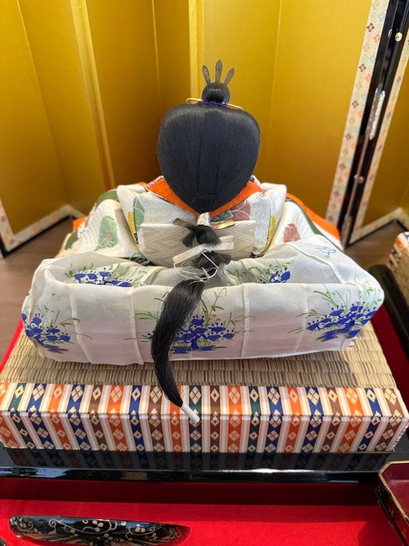 送料込み‼︎京風アンティーク雛人形美品セット