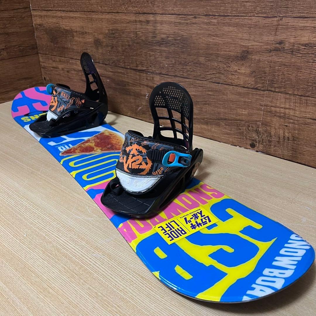 CSB K2 キッズ ジュニア　ガールズ　スノーボード 2点セット　110cm