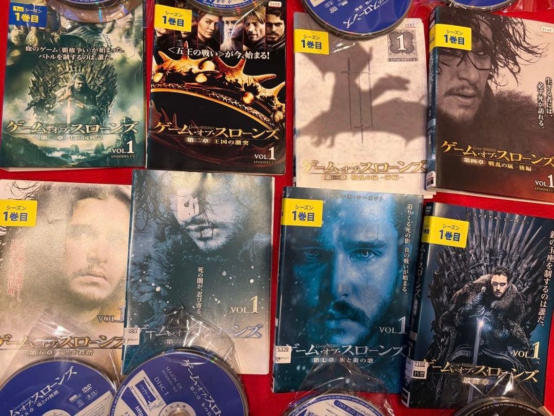 ゲーム・オブ・スローンズ 全40巻dvdセット