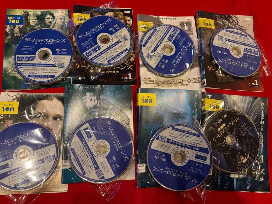 ゲーム・オブ・スローンズ 全40巻dvdセット