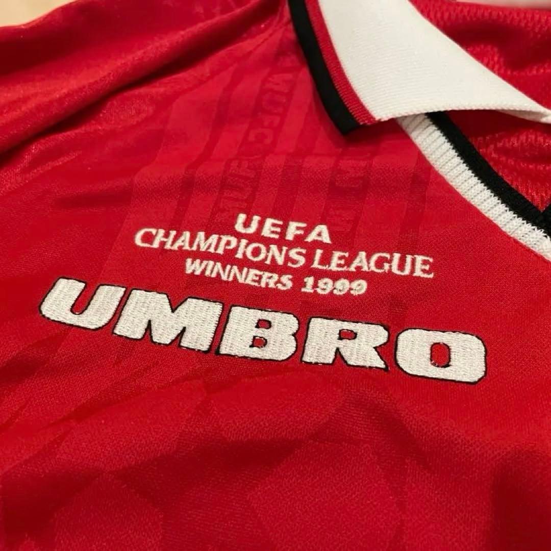 1999年 マンチェスターU ベッカム CL優勝　ユニフォーム #7