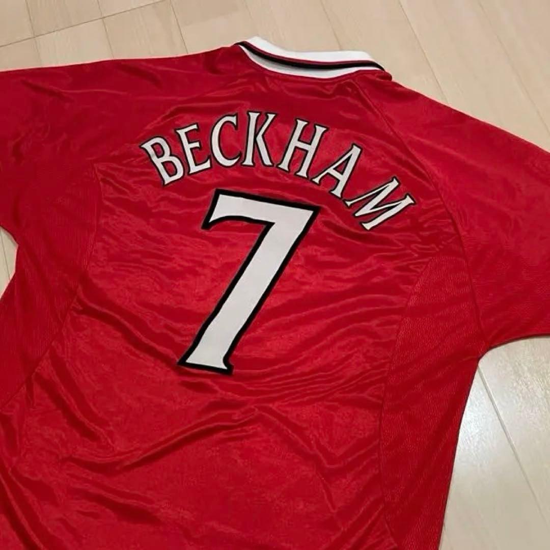 1999年 マンチェスターU ベッカム CL優勝　ユニフォーム #7