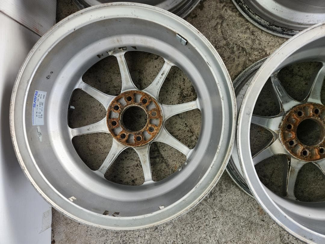 軽量ホイール☆VOLK RACING GR-N 15インチ 4本RAYSレイズ