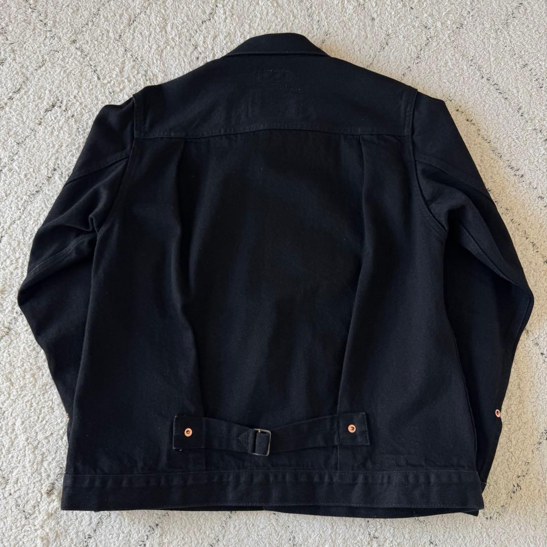 RON HERMAN DENIM ブラック デニムジャケット ファースト