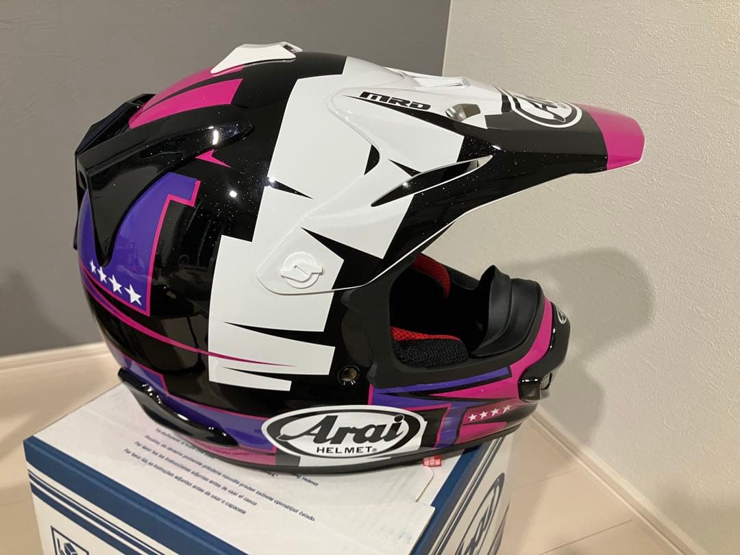 新品未使用Arai アライV-CROSS4 BATTLEバトル ヘルメット XL