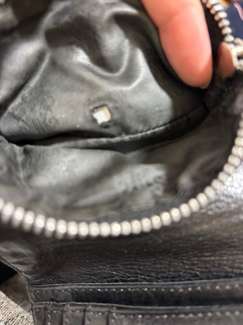 Chrome Hearts 二つ折り財布 ブラック　ジョーイ