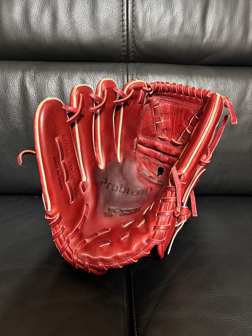 (*)様 エスエスケイ プロブレイン硬式ピッチャー用グラブ