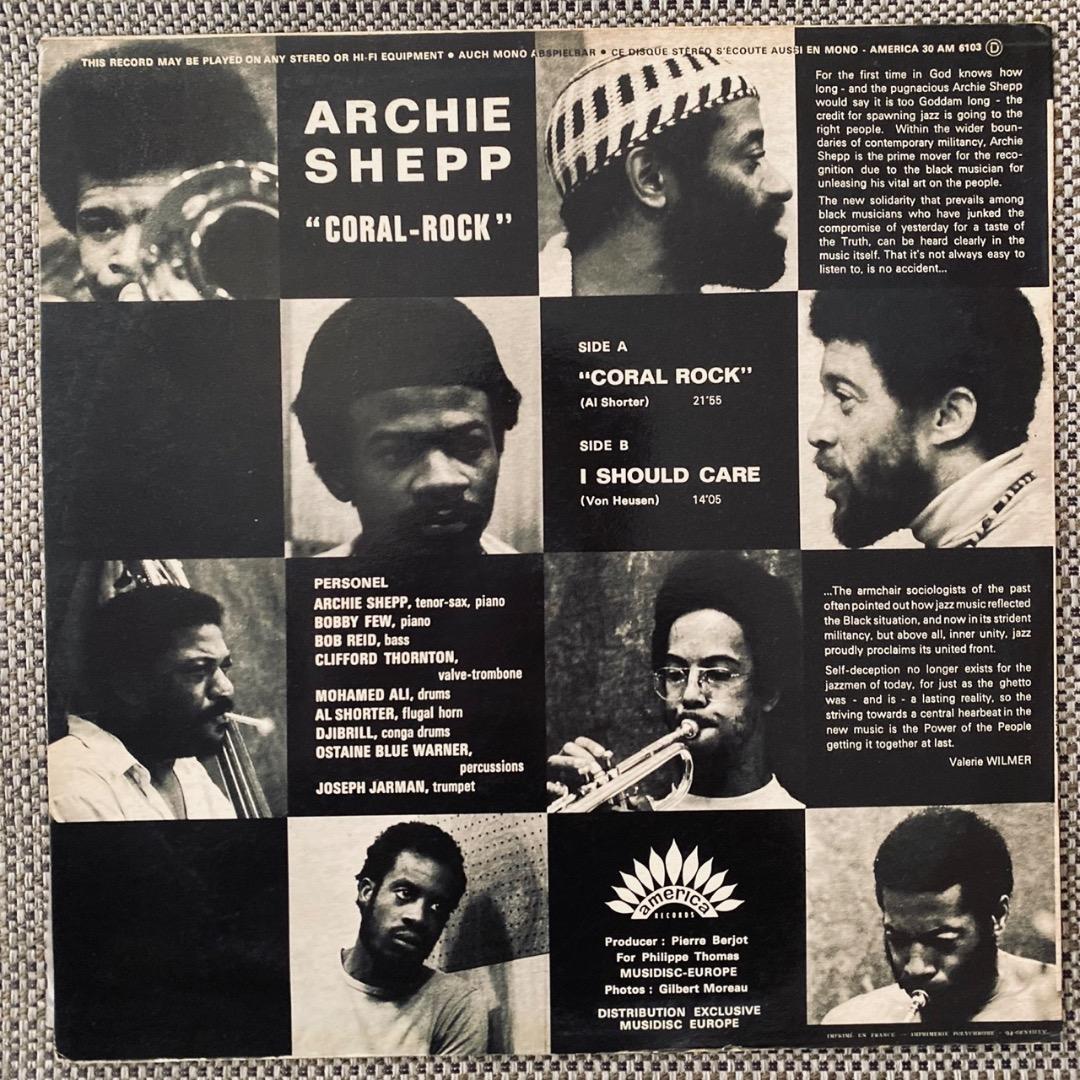 【仏Org.盤LP】アーチー・シェップ / ARCHIE SHEPP