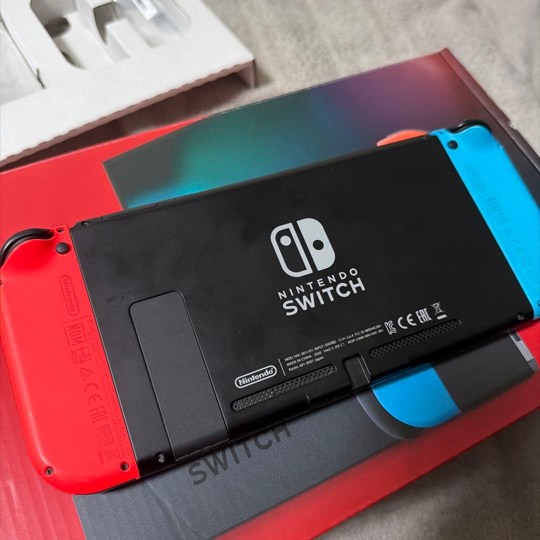 Nintendo switch バッテリー強化版モデル 全付属品付き