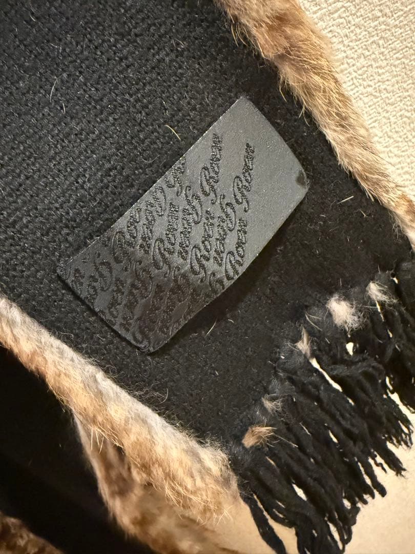 【美品】*⭐︎ Roen ラビットファー ⭐︎* マフラー ⭐︎* Y2K ⭐︎*