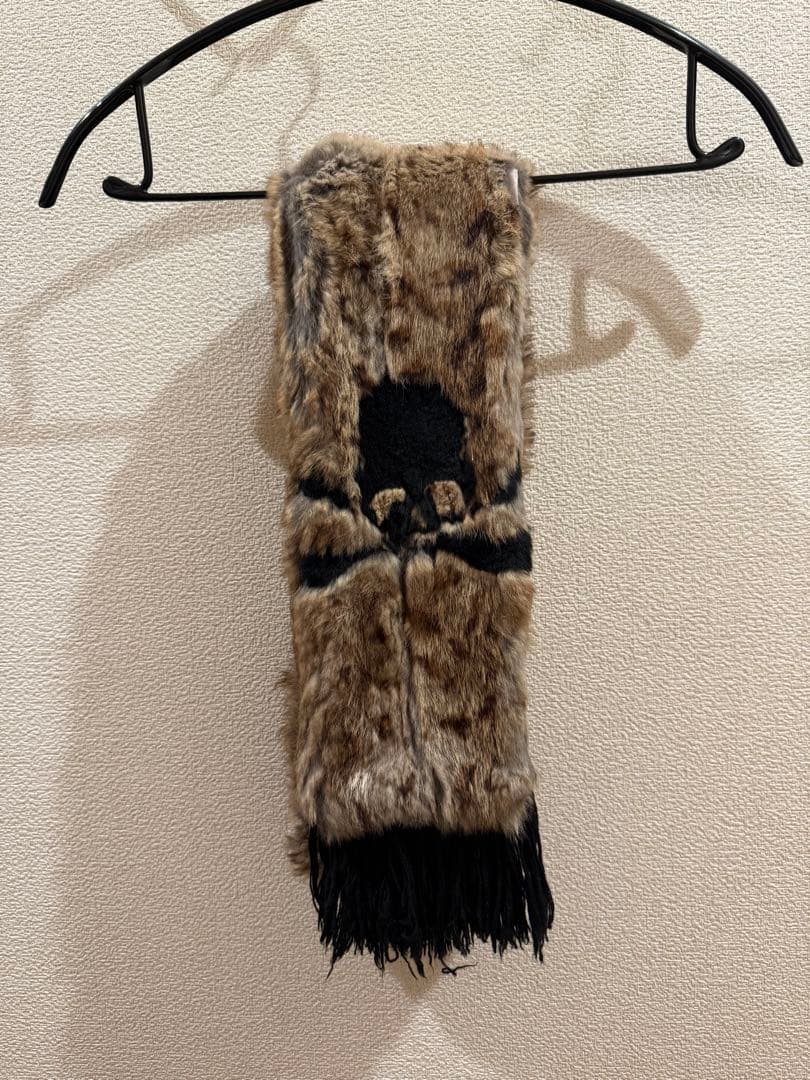 【美品】*⭐︎ Roen ラビットファー ⭐︎* マフラー ⭐︎* Y2K ⭐︎*