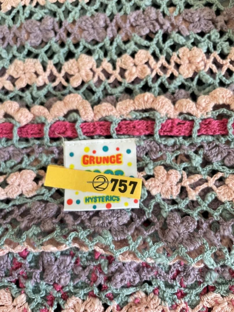 クリーニング済み✨【HYSTERIC GLAMOUR ✨】レースタンクトップ