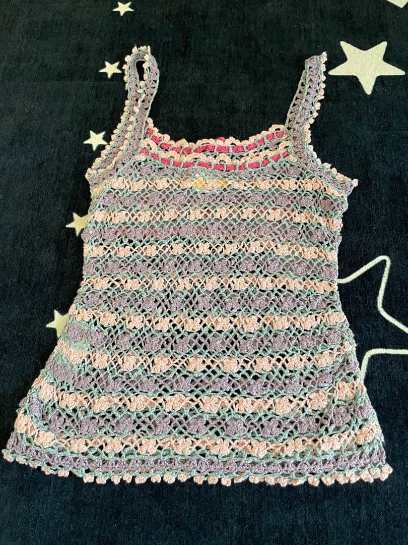 クリーニング済み✨【HYSTERIC GLAMOUR ✨】レースタンクトップ