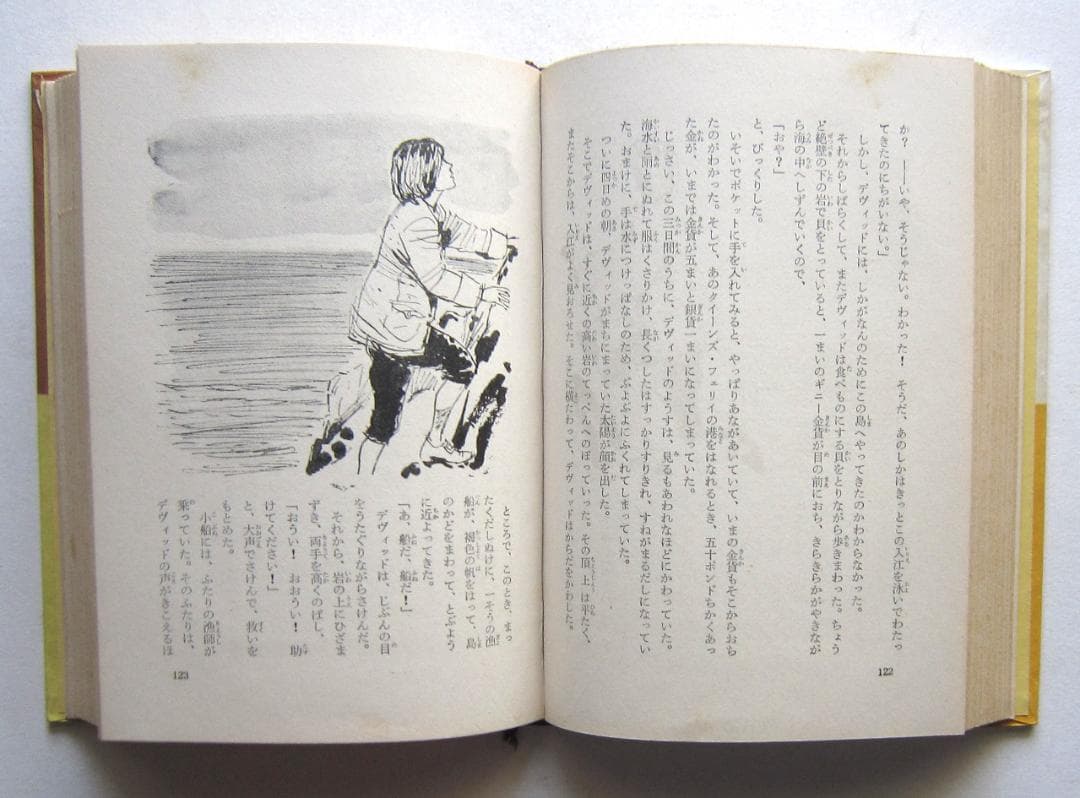 デヴィッドの冒険　スチブンソン原作　講談社・世界名作全集159