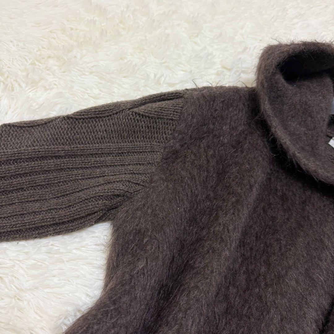 m*y様 [近年モデル] マックスマーラ 高級✨白タグ　モヘヤ ケーブルニット