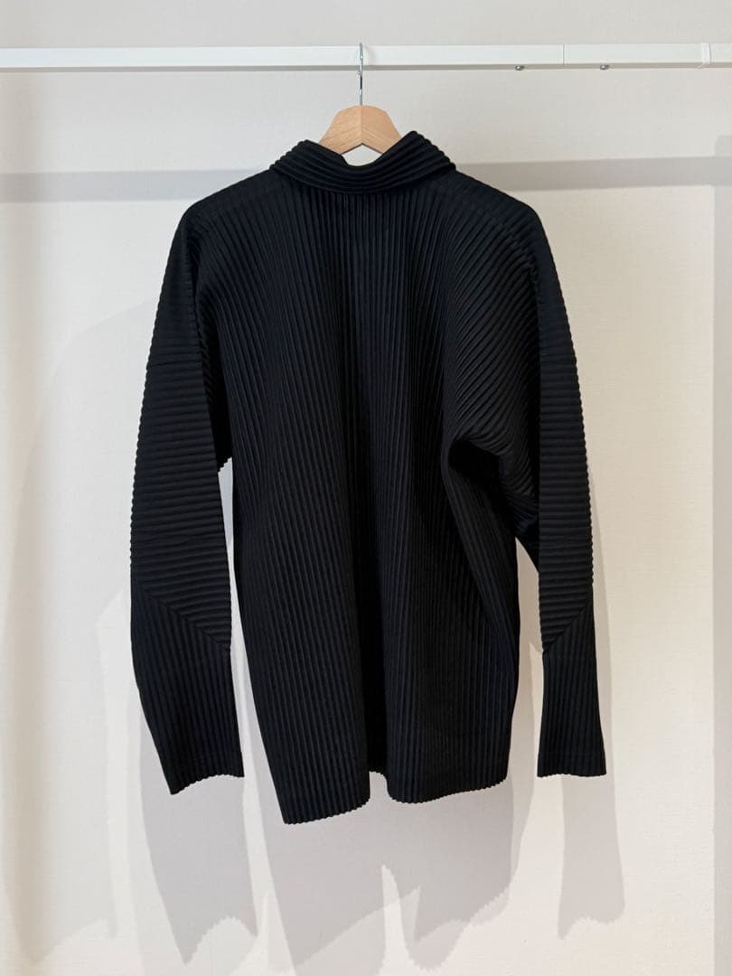 HOMME PLISSE ISSEY MIYAKE ハーブジップポロシャツ