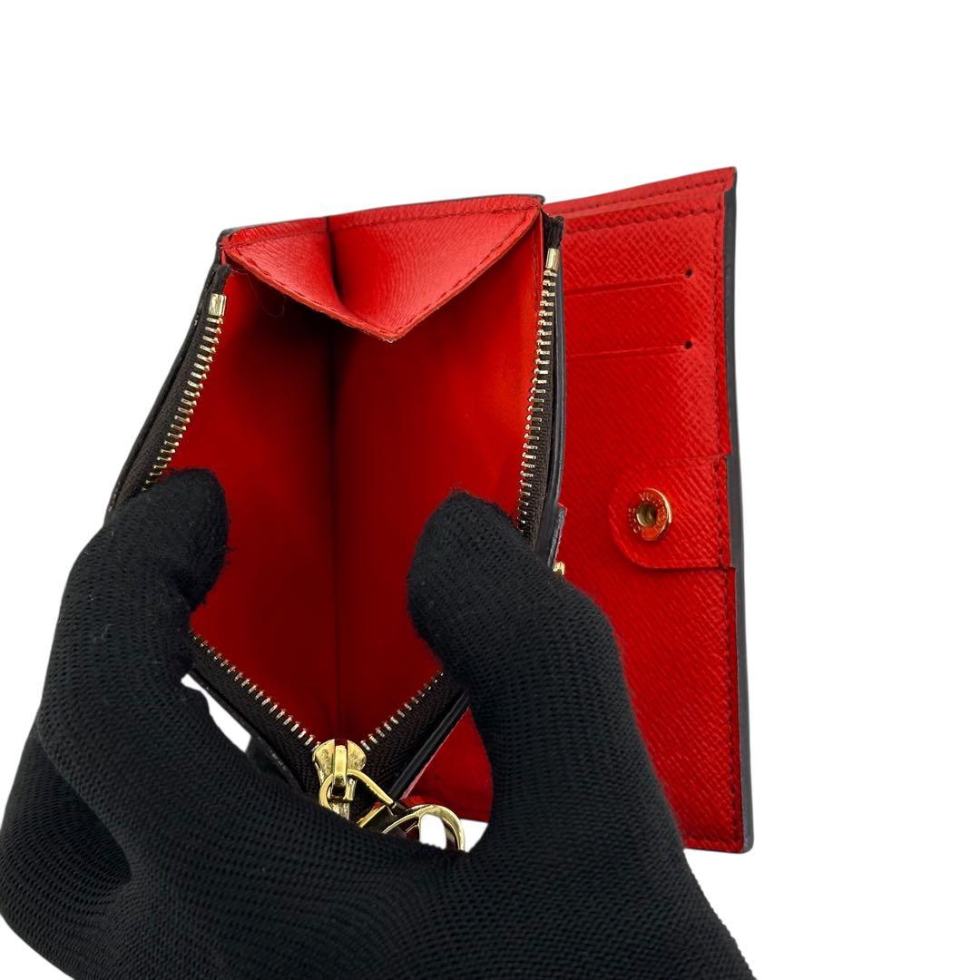 箱・証明書付属 新品に近い ルイヴィトン　モノグラム　ポルトフォイユ　リサ