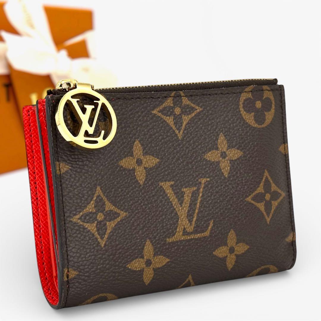 箱・証明書付属 新品に近い ルイヴィトン　モノグラム　ポルトフォイユ　リサ