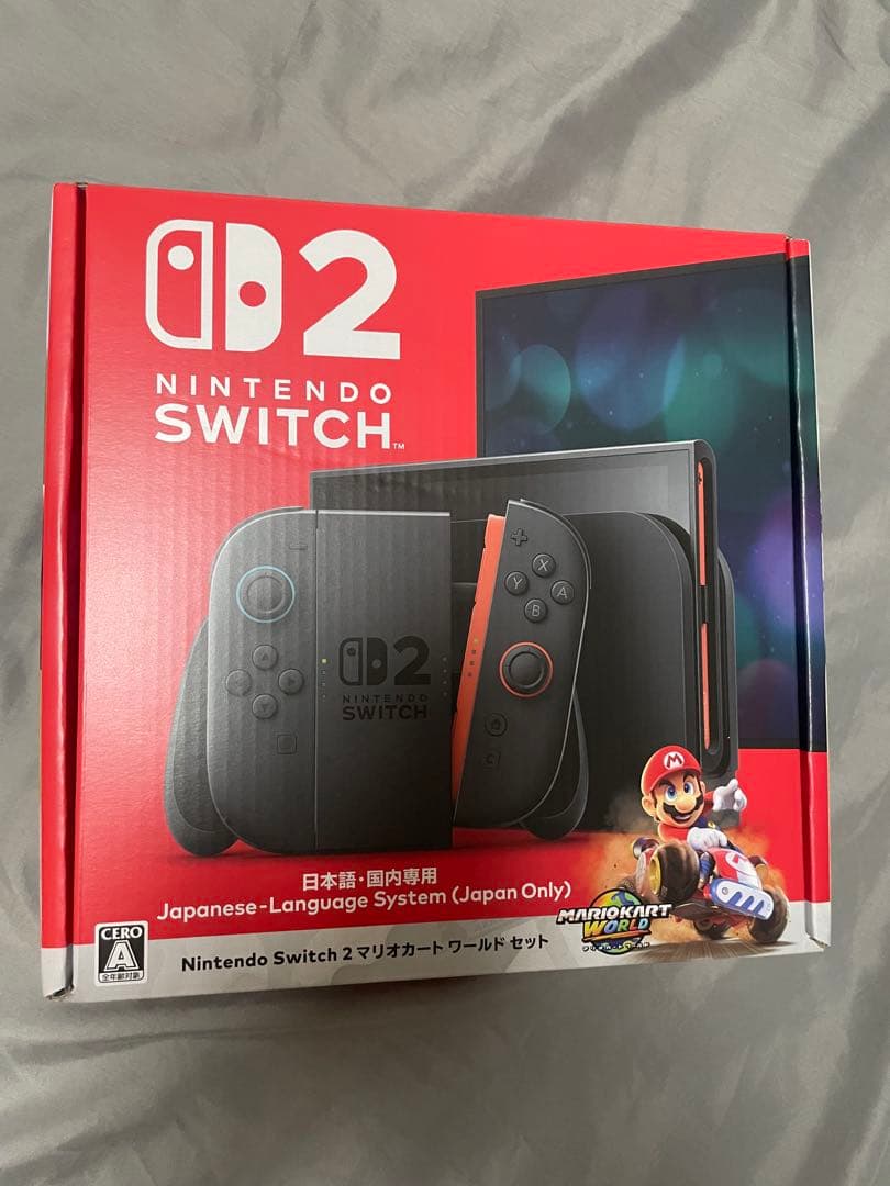 Nintendo Switch2 日本語専用 マリオカートセット 電子 レシート