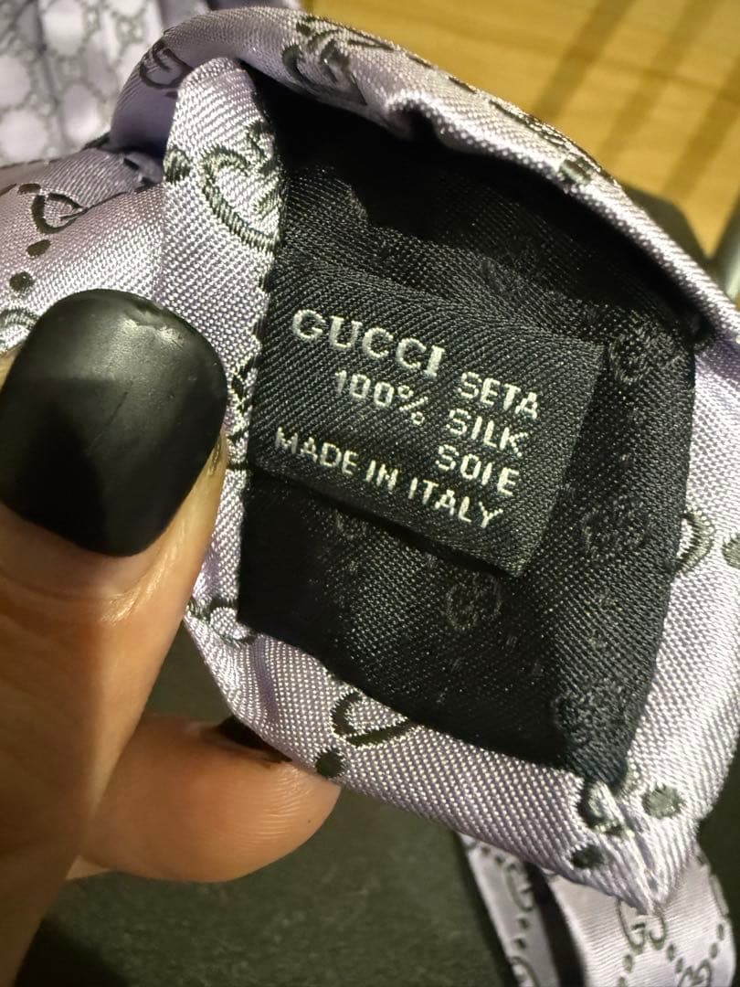 GUCCIネクタイ サンダル　パンツ　３点セット