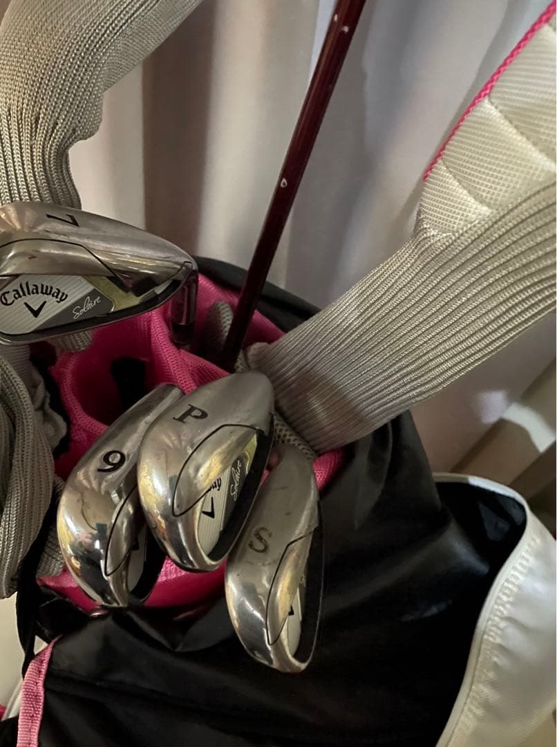 Callaway レディース ゴルフバッグ ピンクセット