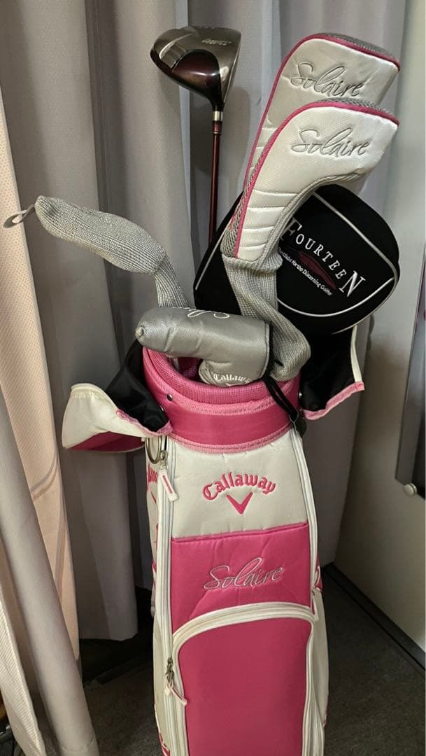 Callaway レディース ゴルフバッグ ピンクセット