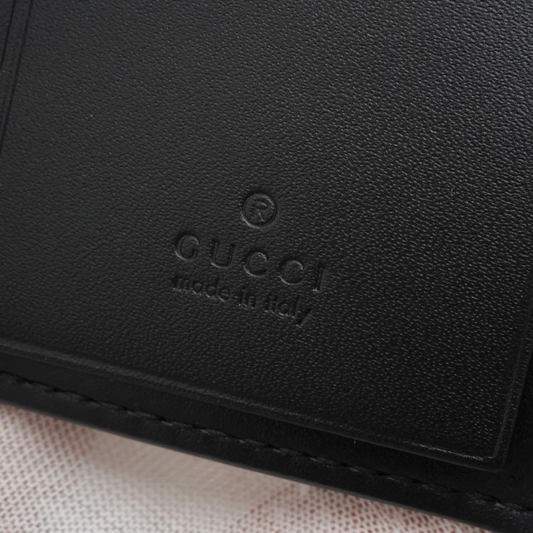 ✨新品未使用・箱付き✨　GUCCI キーケース　メイフェア　リボン　6連　黒色