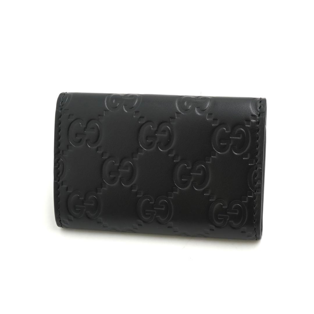 ✨新品未使用・箱付き✨　GUCCI キーケース　メイフェア　リボン　6連　黒色