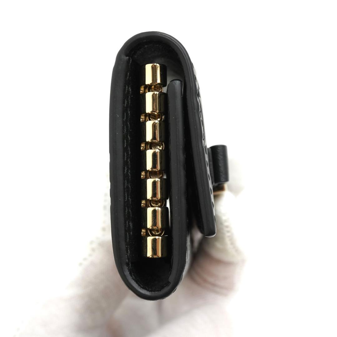 ✨新品未使用・箱付き✨　GUCCI キーケース　メイフェア　リボン　6連　黒色