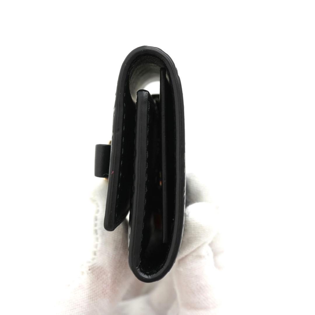 ✨新品未使用・箱付き✨　GUCCI キーケース　メイフェア　リボン　6連　黒色