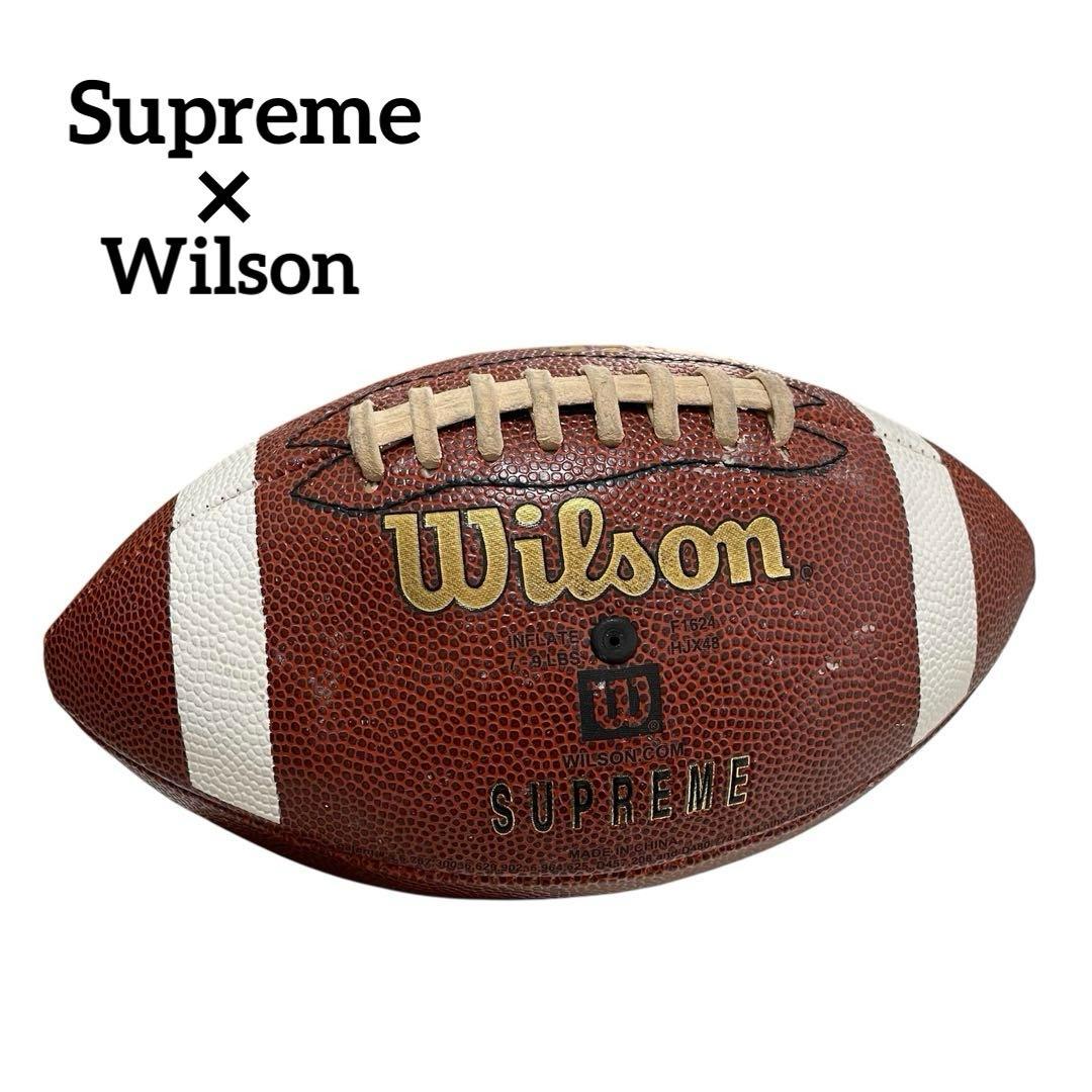 【希少】Supreme×Wilson シュプリーム ウィルソン ラグビーボール