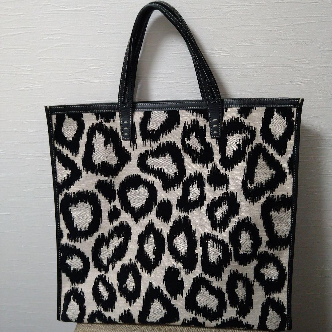 【美品】アヴァケーション　レオパード　トートバッグ　ROCK