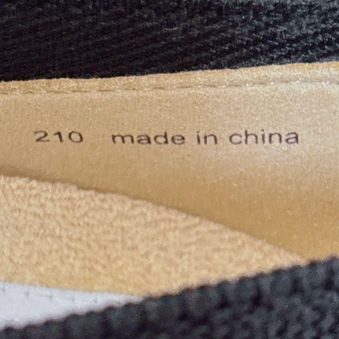 Öffen ブラックリボンポインテッドトゥシューズ 39 ブラック