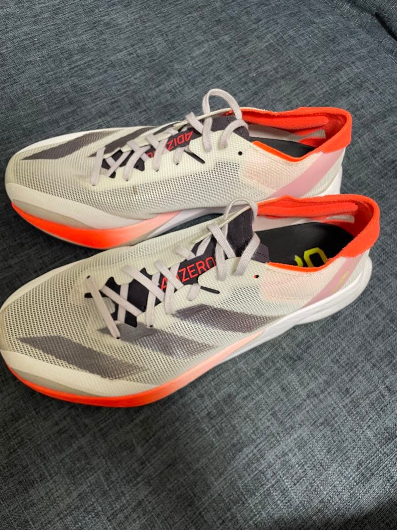 ADIZERO JAPAN8 ホワイト/レッド 25.0cm