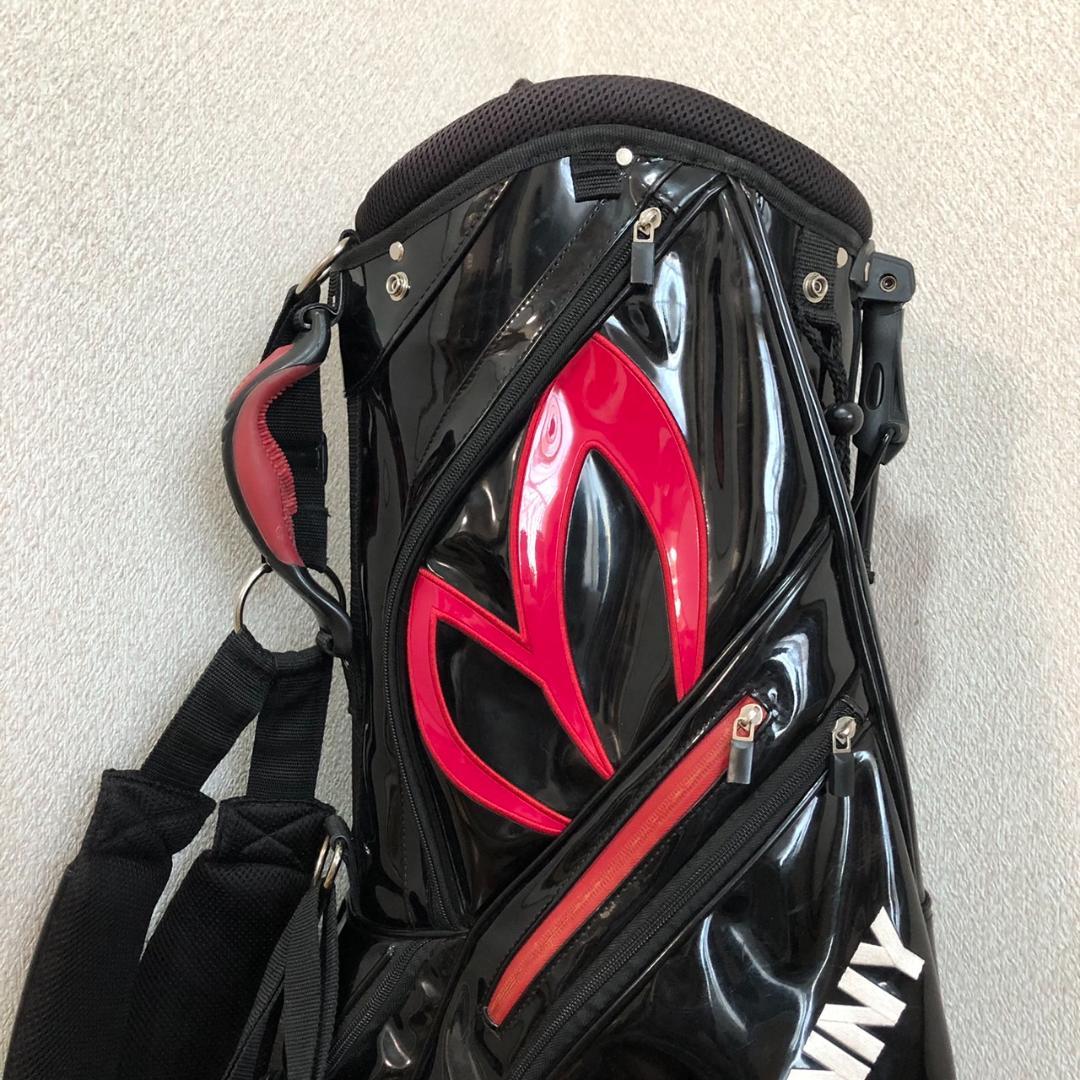 マスターバニーエディション キャディバッグ ブラック エナメル