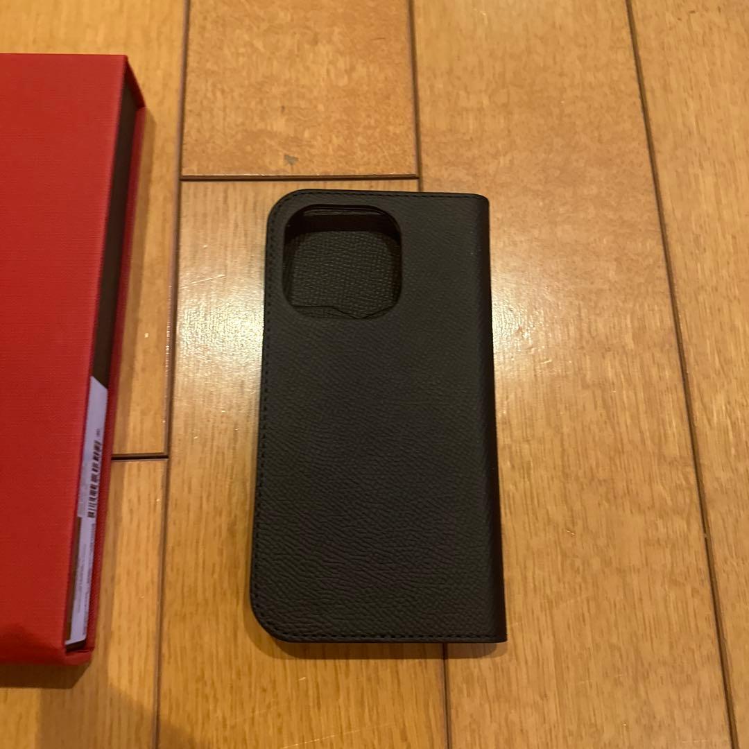 BOMAVENTURA 手帳型iPhoneケース ブラック　箱別途料金500円