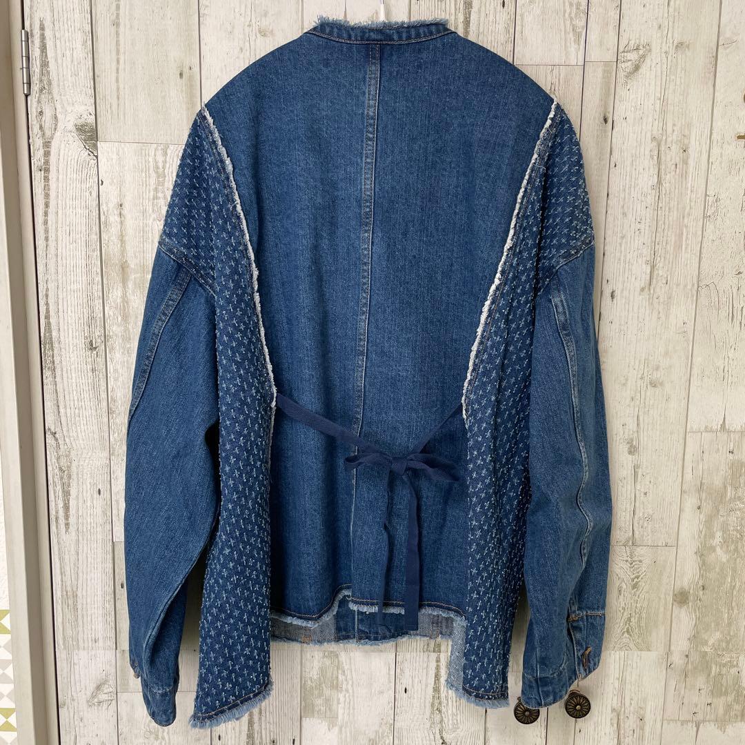 未使用に近い　ニコアンド【NKJ2025SS】REMAKE COVERALL