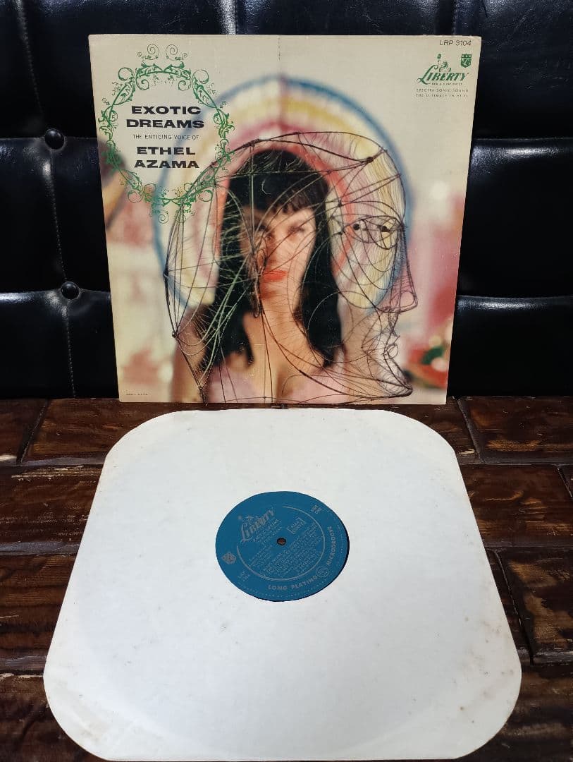 US　オリジナル　LP MONO エセル　アザマ　Exotic Dreams
