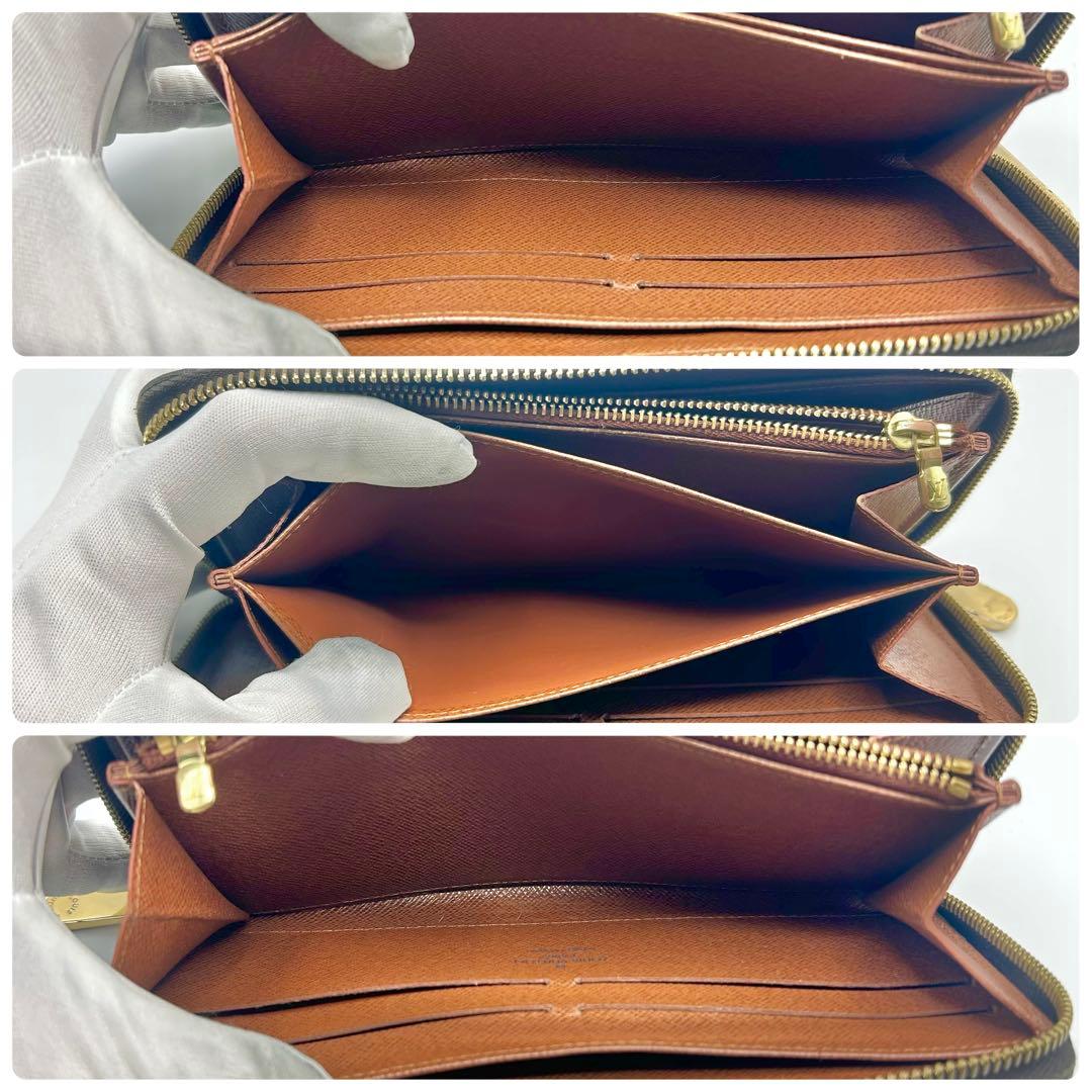 美品　ルイヴィトン　モノグラム　ジッピーウォレット　長財布　定番モデル