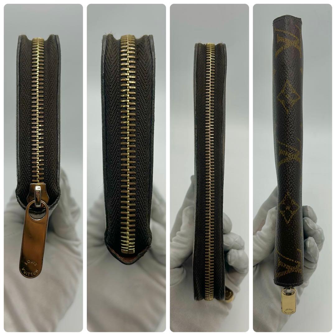 美品　ルイヴィトン　モノグラム　ジッピーウォレット　長財布　定番モデル