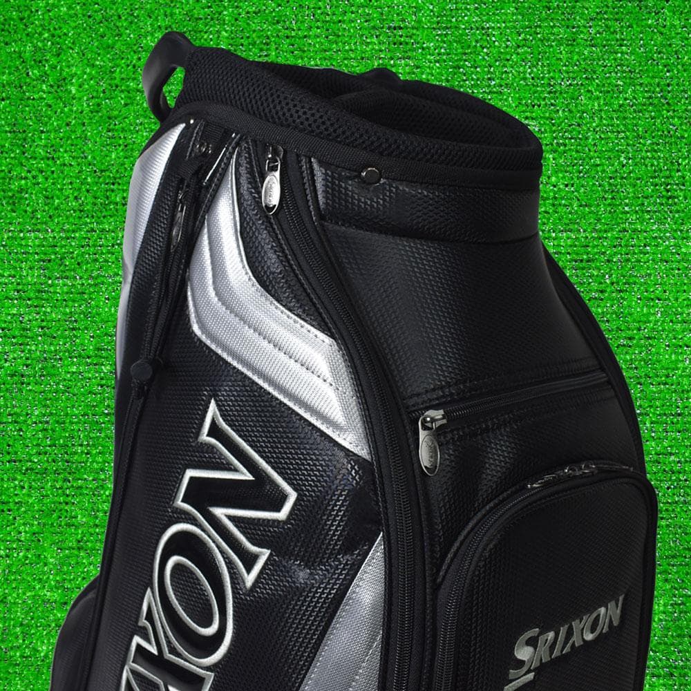 SRIXON スリクソンゴルフ キャディバッグ【ブラック/シルバー】新品！