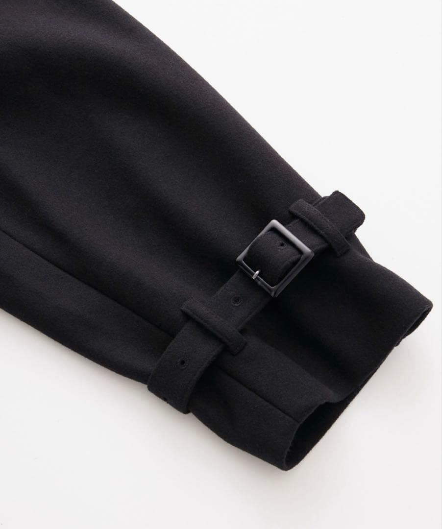 【SERACE】2wayオーバーメルトンステンカラーコート タグ付き新品