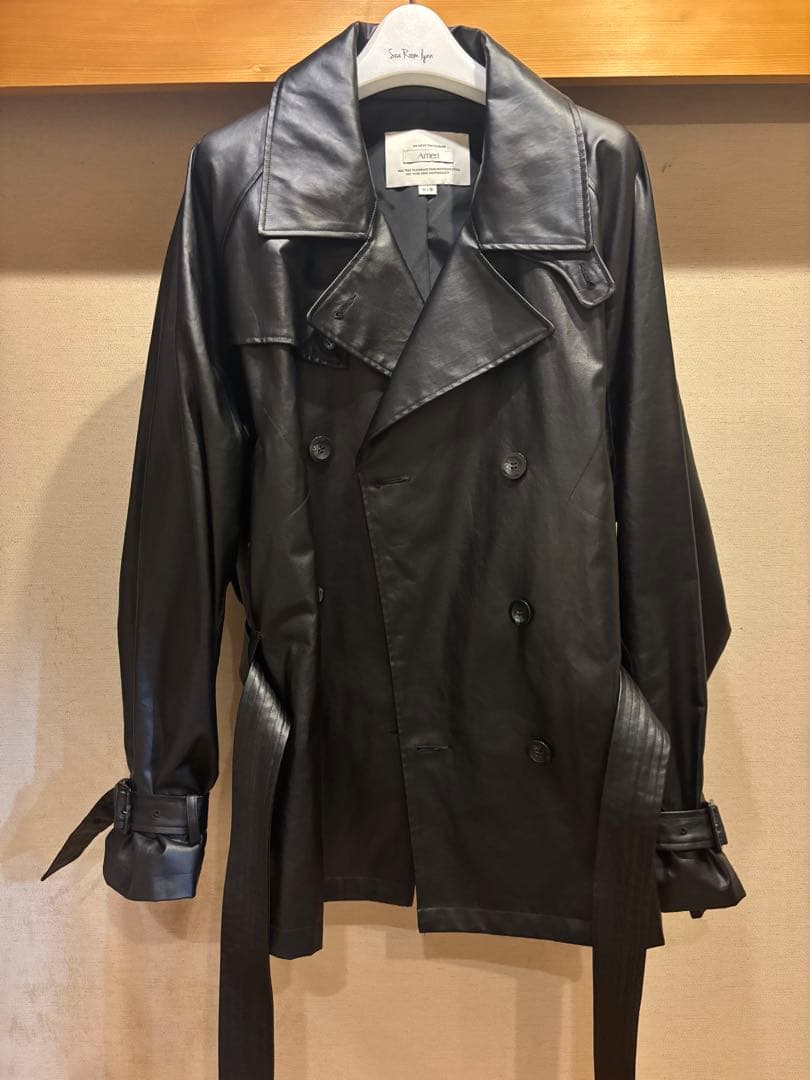 Ameri vintage アメリDADDY MIDI TRENCH COAT