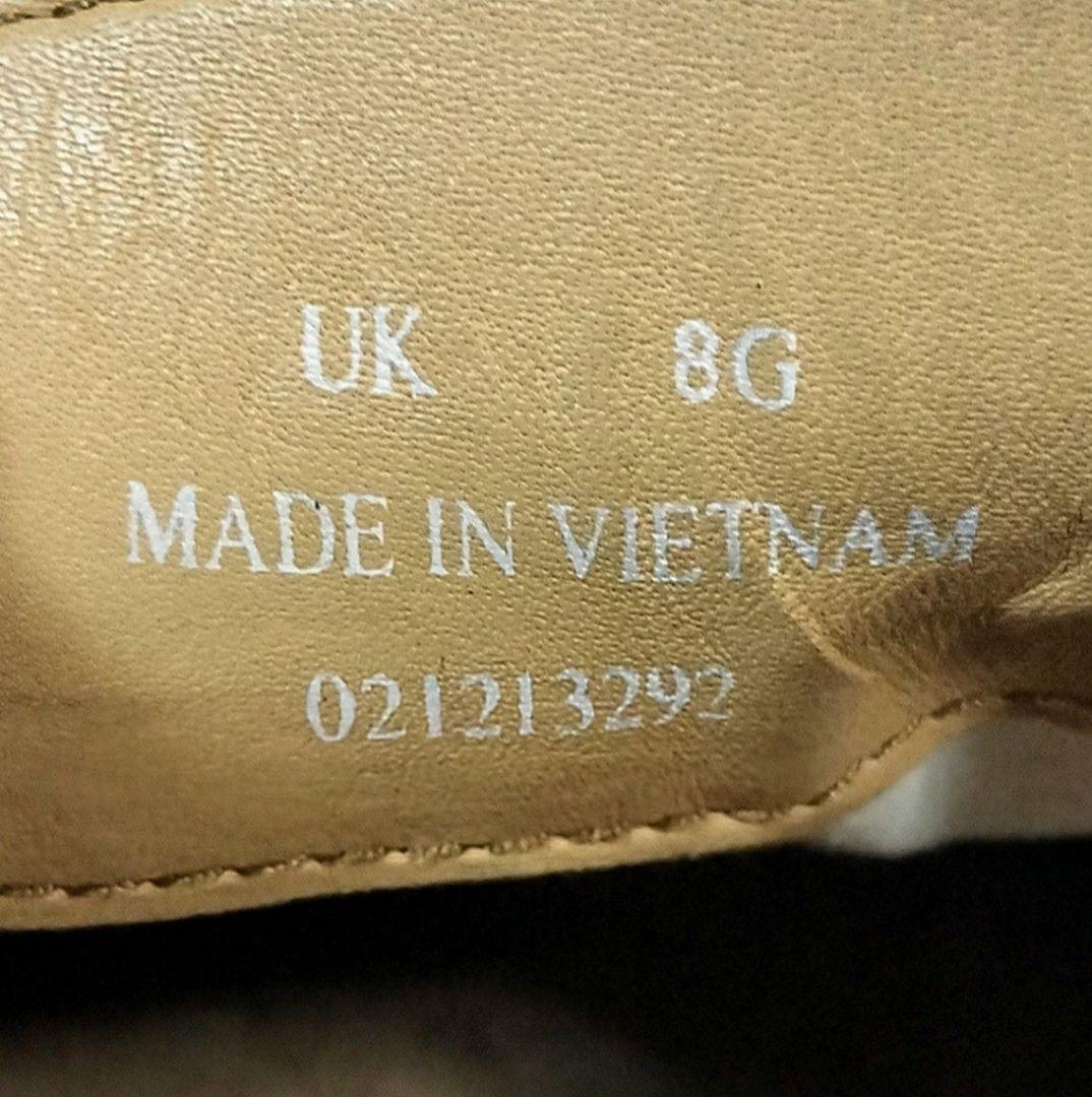 【Clarks】クラークス ナタリー レザー クレープソール レザー UK8 黒