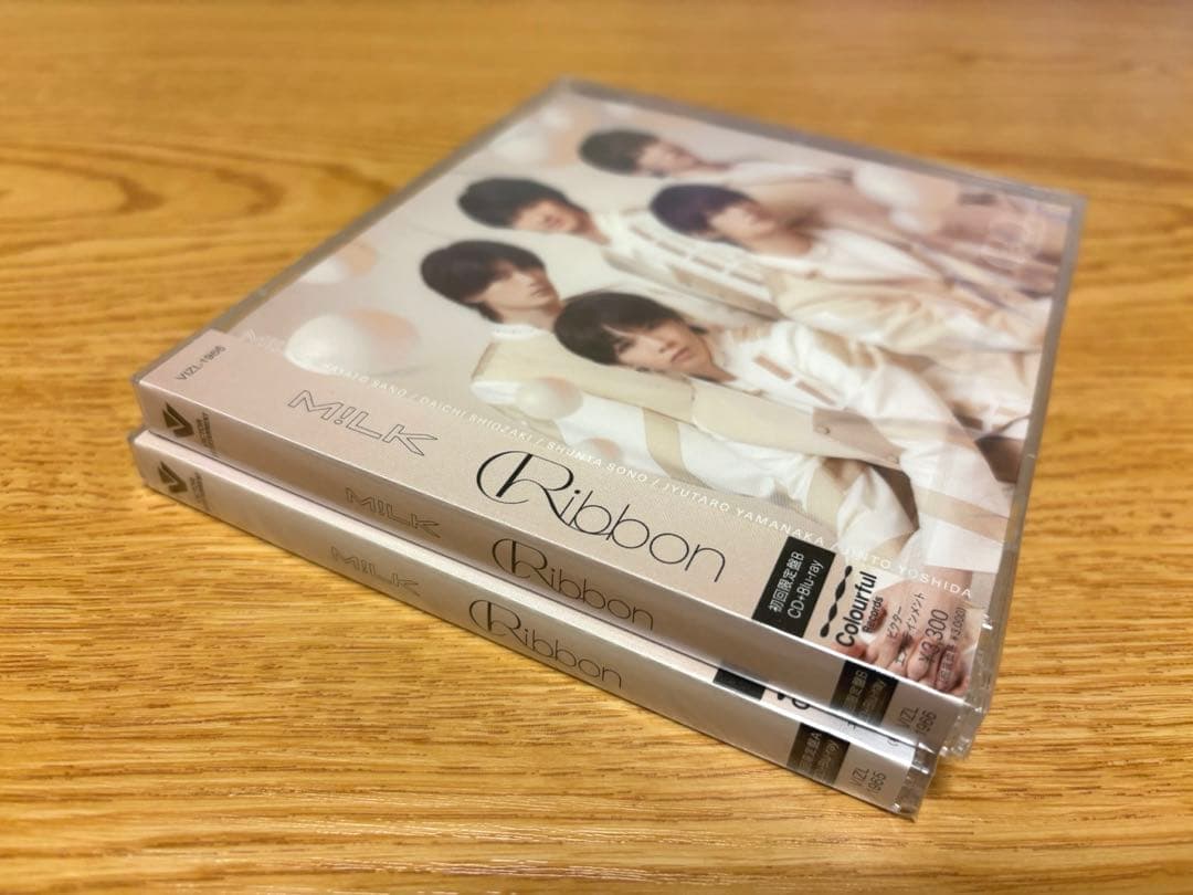新品CD M!LK Ribbon (BD付) 初回A.B 2枚セット
