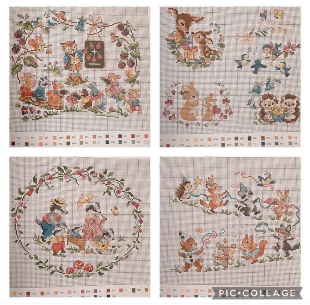 【AGENDA-2023＆2024】 2冊セット クロスステッチ洋書 新品未使用